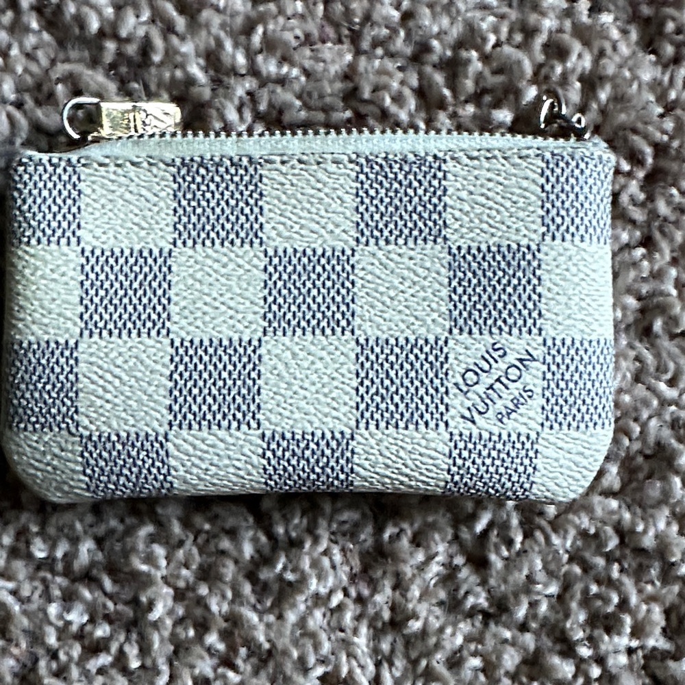 Louis Vuitton Damier Azur Coin Purse